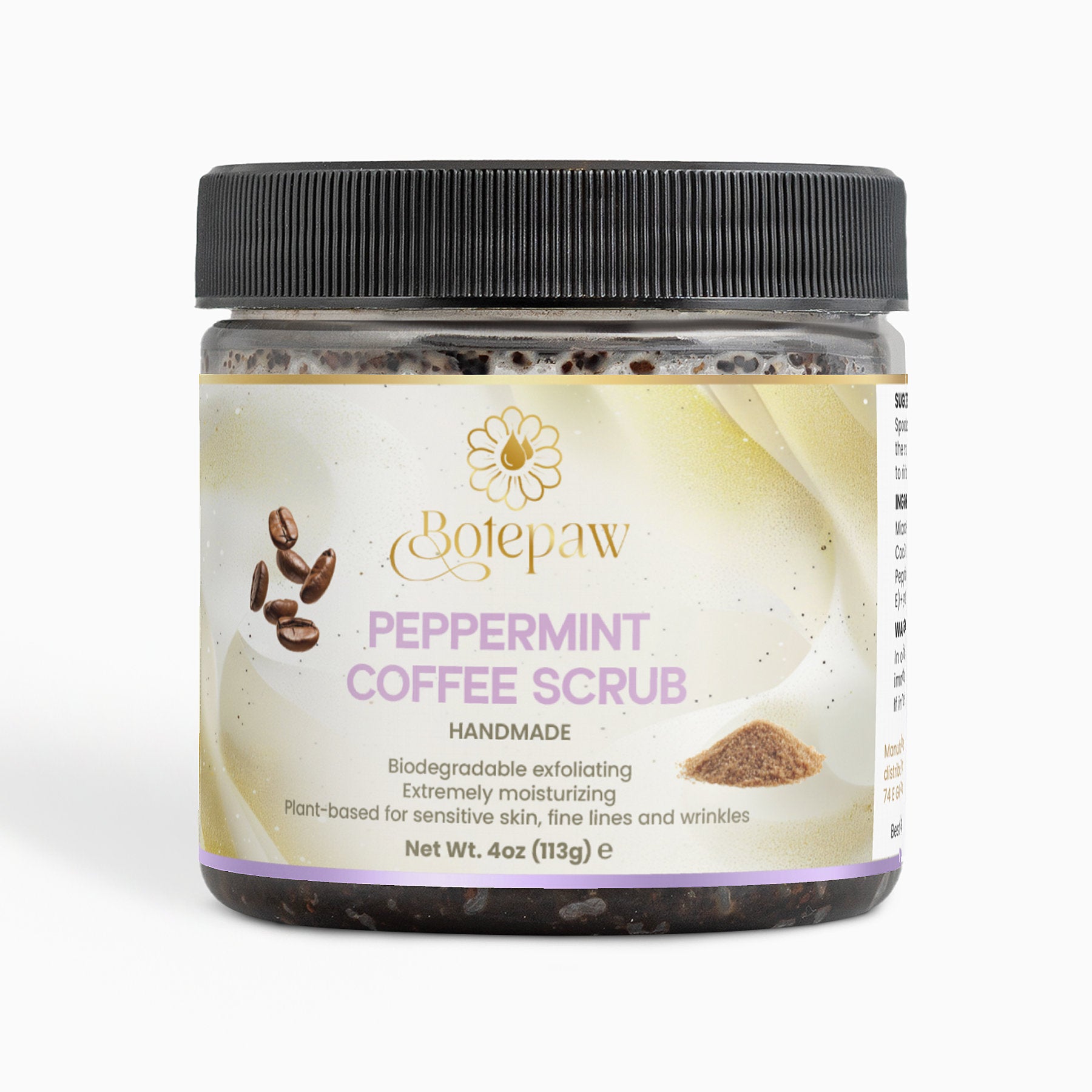 Peppermint Coffee Scrub