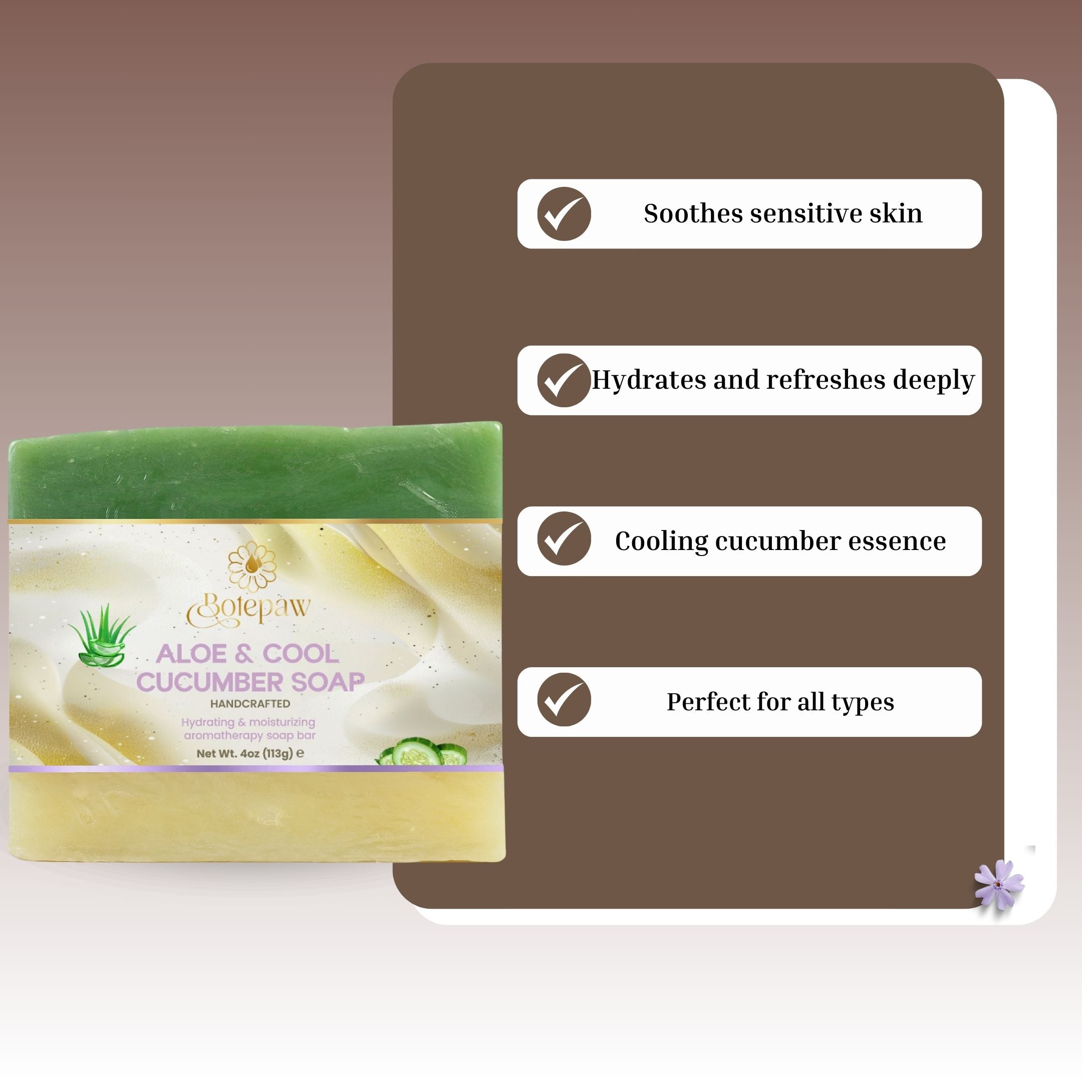 Aloe & Cool Cucumber Soap